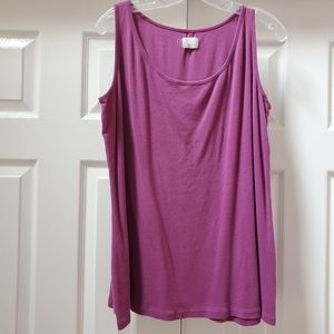 Avenue Luxe Purple Tank Top 18/20